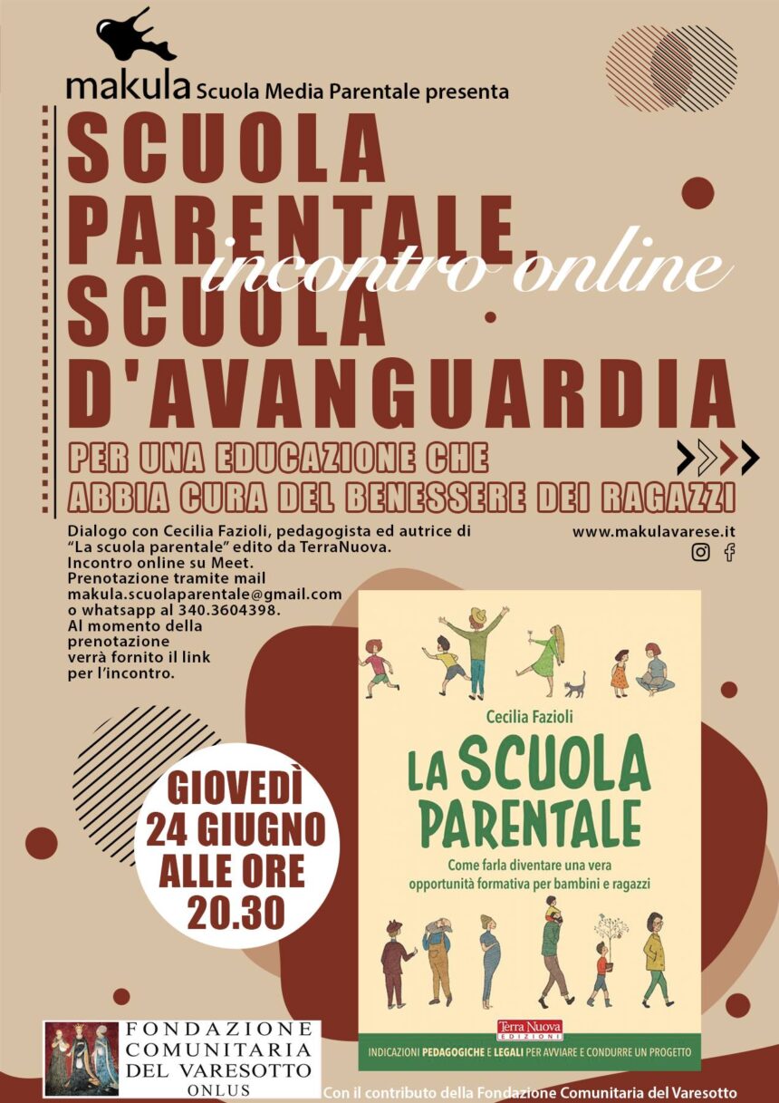 Scuola parentale, scuola d'avanguardia: per una educazione che abbia cura del benessere dei ragazzi