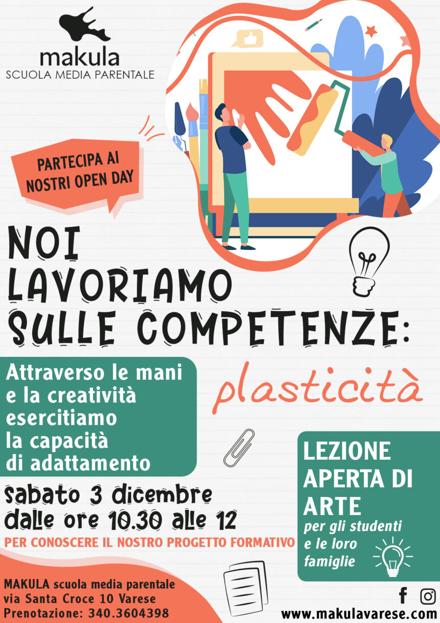 Open day: lezione aperta di arte