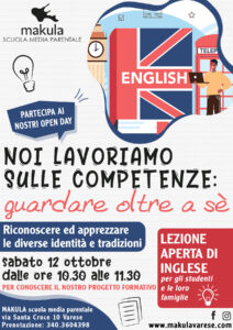 lezione aperta inglese open day - open day scuola media