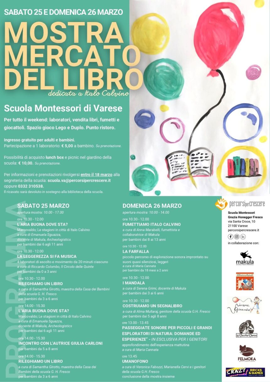 Mostra mercato del libro dedicata a Italo Calvino