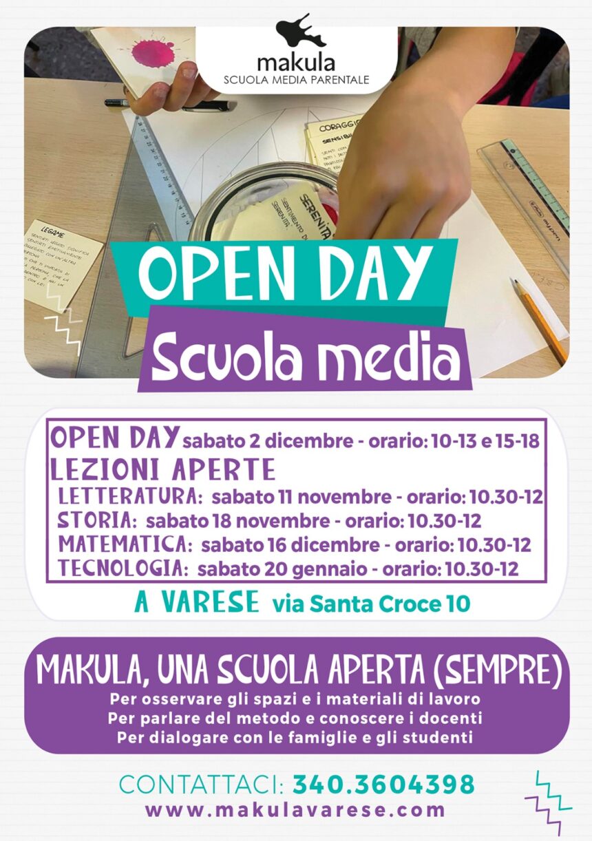 Lezioni aperte e open day