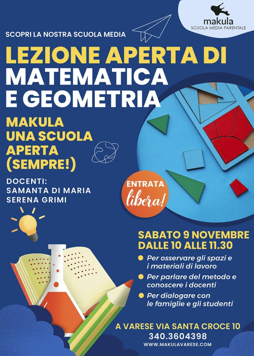 Lezione aperta di Matematica e Disegno Tecnico